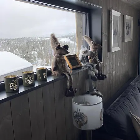 Norefjell, Ny Flott Hytte Til Leie Noresund Buitenkant foto